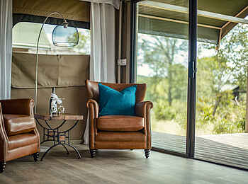 The Wallow Lodge: Standard Suite Lounge