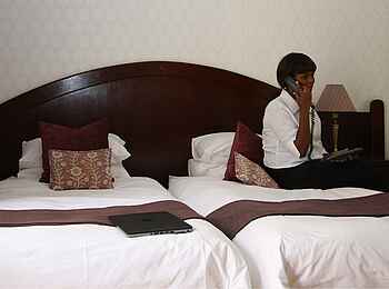 Hotel Eberwein: Zwei Betten Hotel Eberwein: Zwei Betten