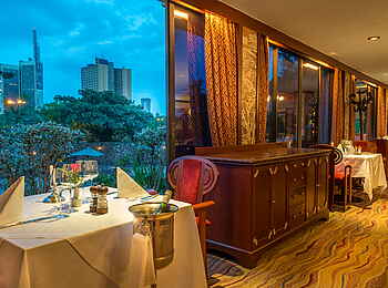 Nairobi Serena Hotel: Blick über den Central Park