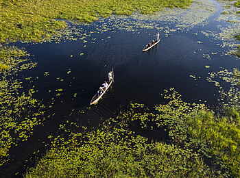 Xigera Safari Lodge: Mokoroexkursion Xigera Safari Lodge: Mokoroexkursion