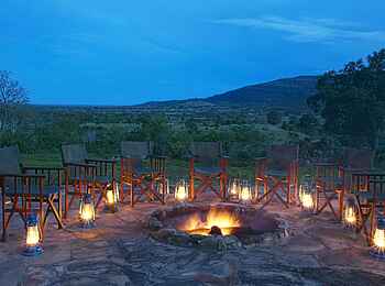 Beho Beho Camp: Feuerstelle