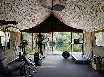 Lolelunga Private Reserve Lodge: Fitnesscenter