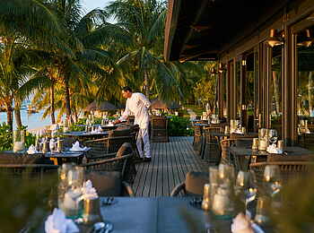 LUX Le Morne: Die Terrasse LUX Le Morne: Die Terrasse