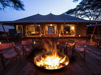 Mara Nyika Camp: Die Boma