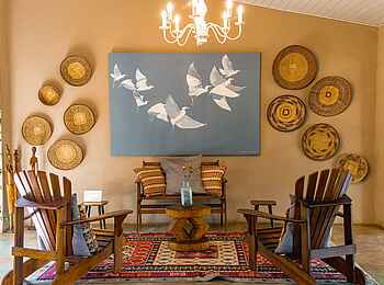 Tlouwana Camp: Lounge Tlouwana Camp: Lounge