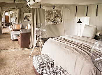 Legendary Mila Tented Camp: Hauptschlafzimmer im Familienzelt