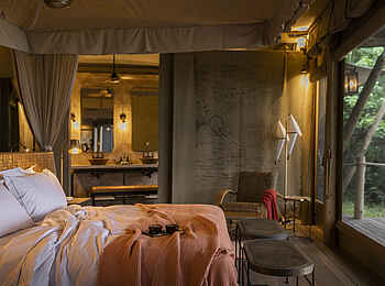 Little Duma Tau Camp: Blick ins Badezimmer 