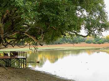 Big Lagoon Camp: Blick auf die Lagune Big Lagoon Camp: Blick auf die Lagune