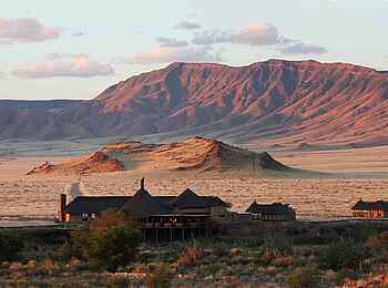 Hoodia Desert Lodge: Abendlicht