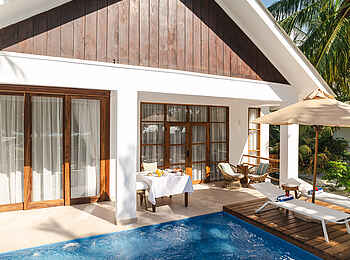 Kisiwa on the Beach: Privater Pool