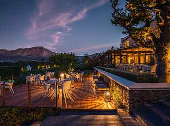 Leeu Estates: Abendstimmung