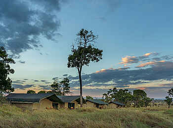 Lemala Mara Tented Camp: Blick auf die Gästeunterkünfte