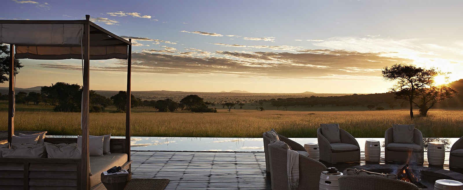 Singita Serengeti House: Außenbereich Singita Serengeti House: Außenbereich