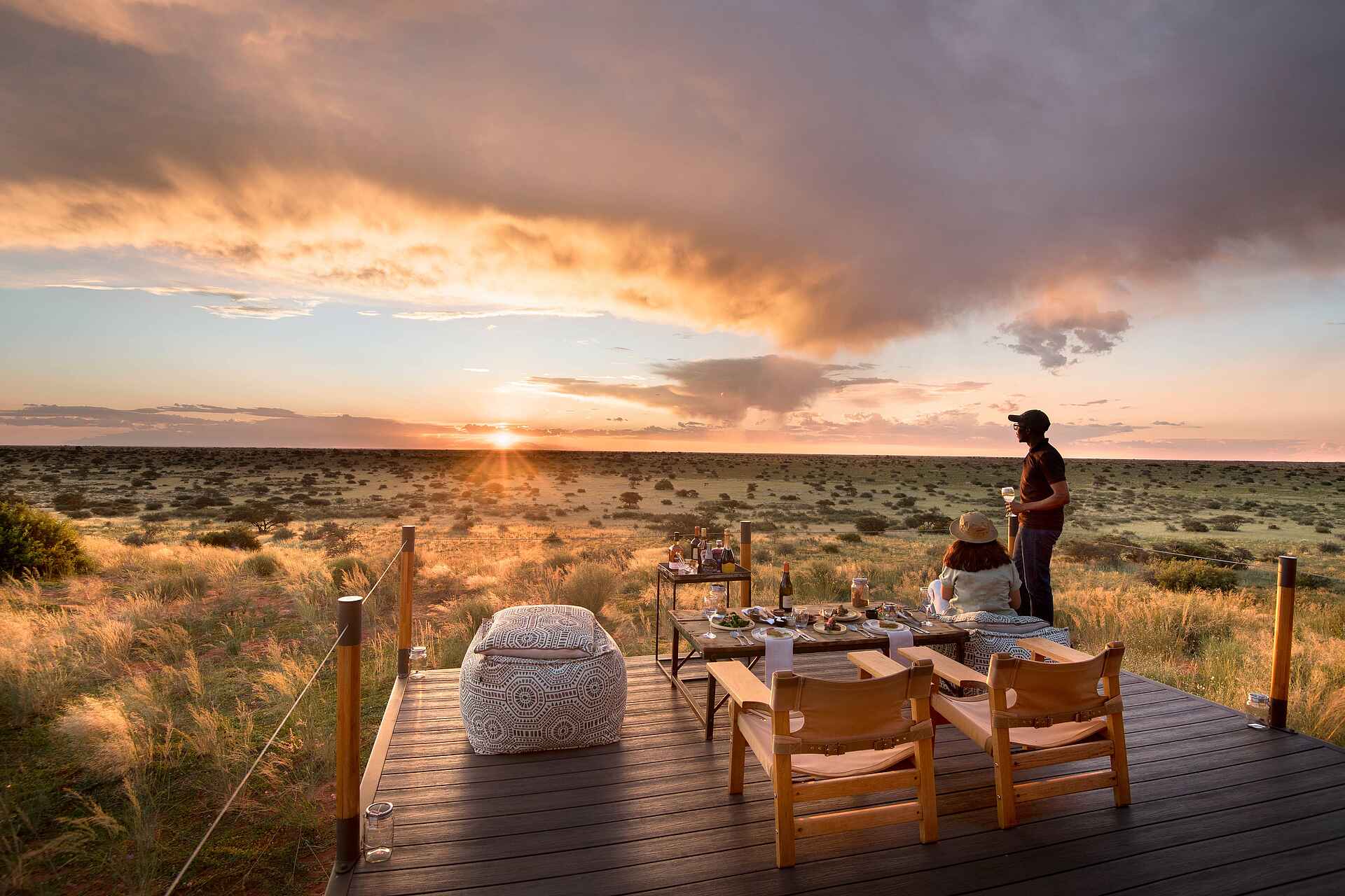 The Motse Tswalu: Blick in die weite Landschaft