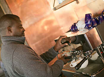 Thorntree River Lodge: Kaffeemaschine Thorntree River Lodge: Kaffeemaschine