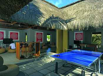 Trou Aux Biches Beachcomber Golf Resort & Spa: Tischtennis Trou Aux Biches Beachcomber Golf Resort & Spa: Tischtennis