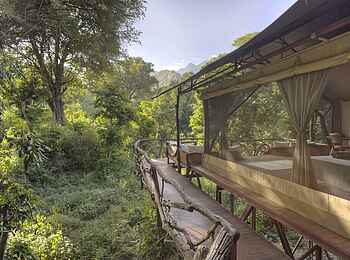 Sarara Tree: Gästezelt mit Umgang Sarara Tree: Gästezelt mit Umgang