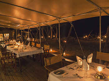 Verney's Camp: Abendessen