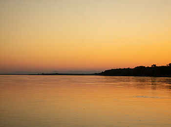 Amanzi Camp: Sonnenuntergang am Wasser Amanzi Camp: Sonnenuntergang am Wasser