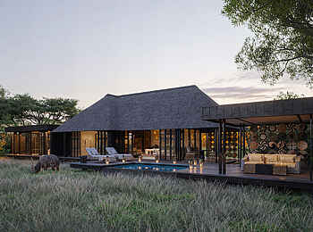 andBeyond Phinda Vlei Lodge: Außenansicht Suite
