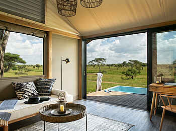 Lemala Nanyukie Lodge: Blick auf den Plunge Pool Lemala Nanyukie Lodge: Blick auf den Plunge Pool