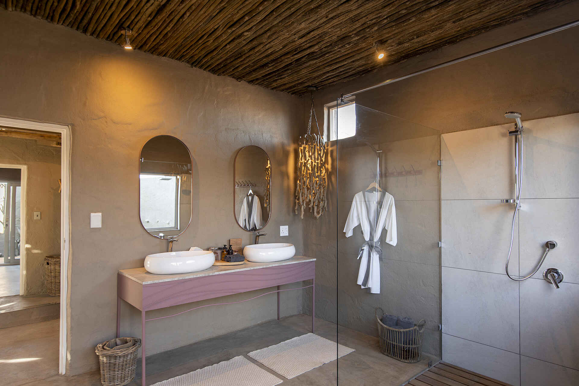 Little Kulala Lodge: Badezimmer