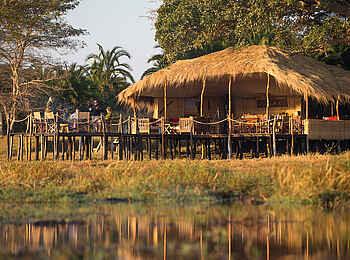 Mukambi Busanga Plains Camp: Main Building Mukambi Busanga Plains Camp: Main Building