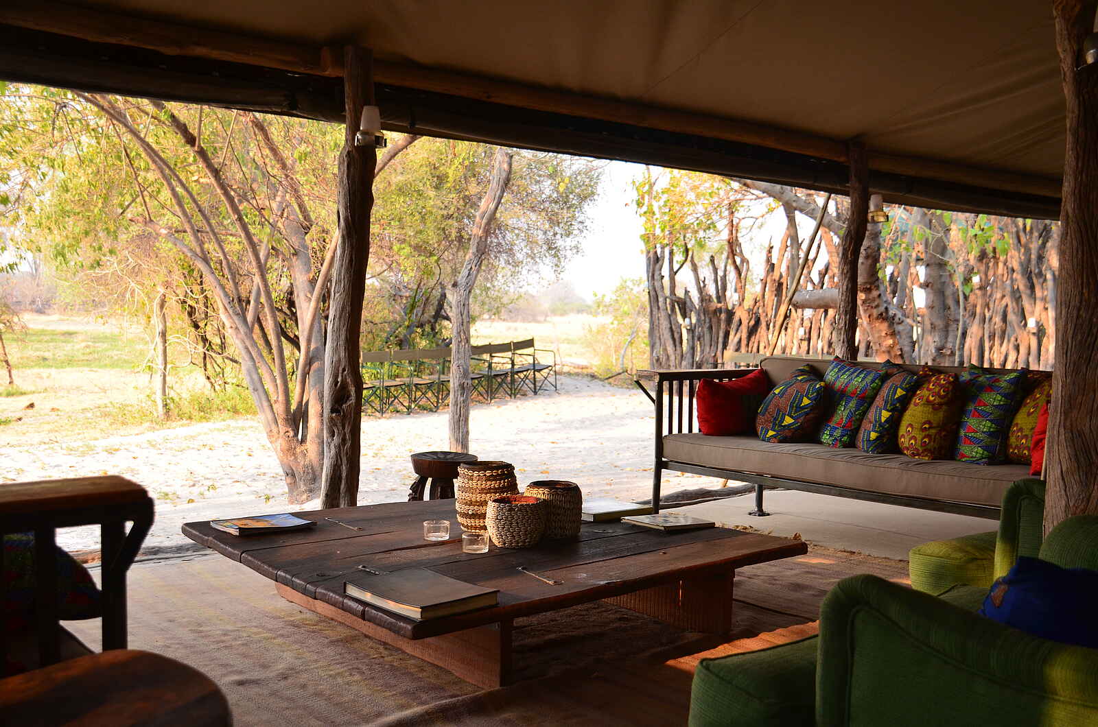 Sango Safari Camp: Lounge Sango Safari Camp: Lounge