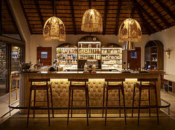 Simbavati Waterside Lodge: Die Bar Simbavati Waterside Lodge: Die Bar
