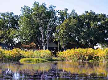 Sitatunga Private Island Suite: Blick auf die Suite Sitatunga Private Island Suite: Blick auf die Suite