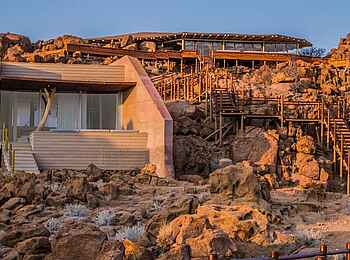 Sorris Sorris Lodge: Gästechalet zwischen Felsen
