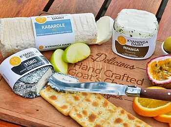 Kyaninga Lodge: Käseplatte Kyaninga Lodge: Käseplatte