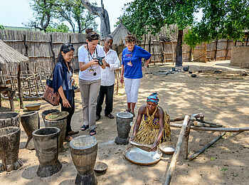 Namushasha River Lodge: Das Cultural-Heritage-Centre Namushasha River Lodge: Das Cultural-Heritage-Centre