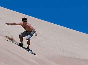 Anantara Bazaruto Island Resort and Spa: Sand Boarding