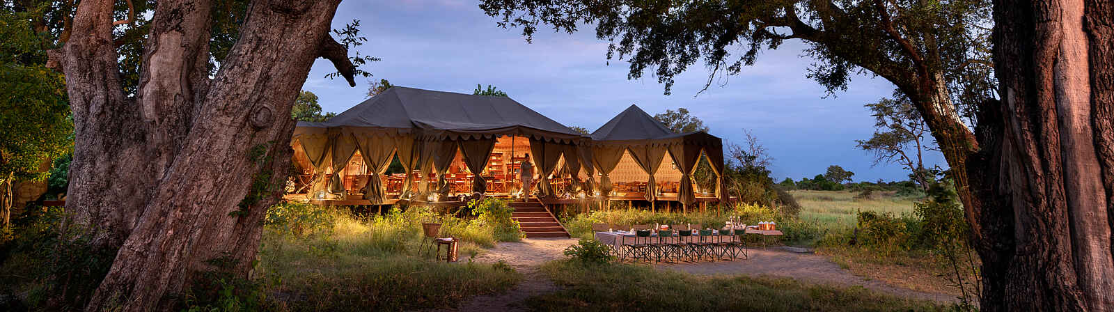 Duke's Camp: romantische Abenddämmerung Duke's Camp: romantische Abenddämmerung