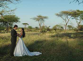 Four Seasons Safari Lodge: Hochzeitspaar Four Seasons Safari Lodge: Hochzeitspaar