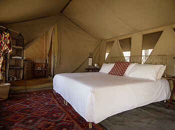 Kusini Serengeti Camp: Doppelbett
