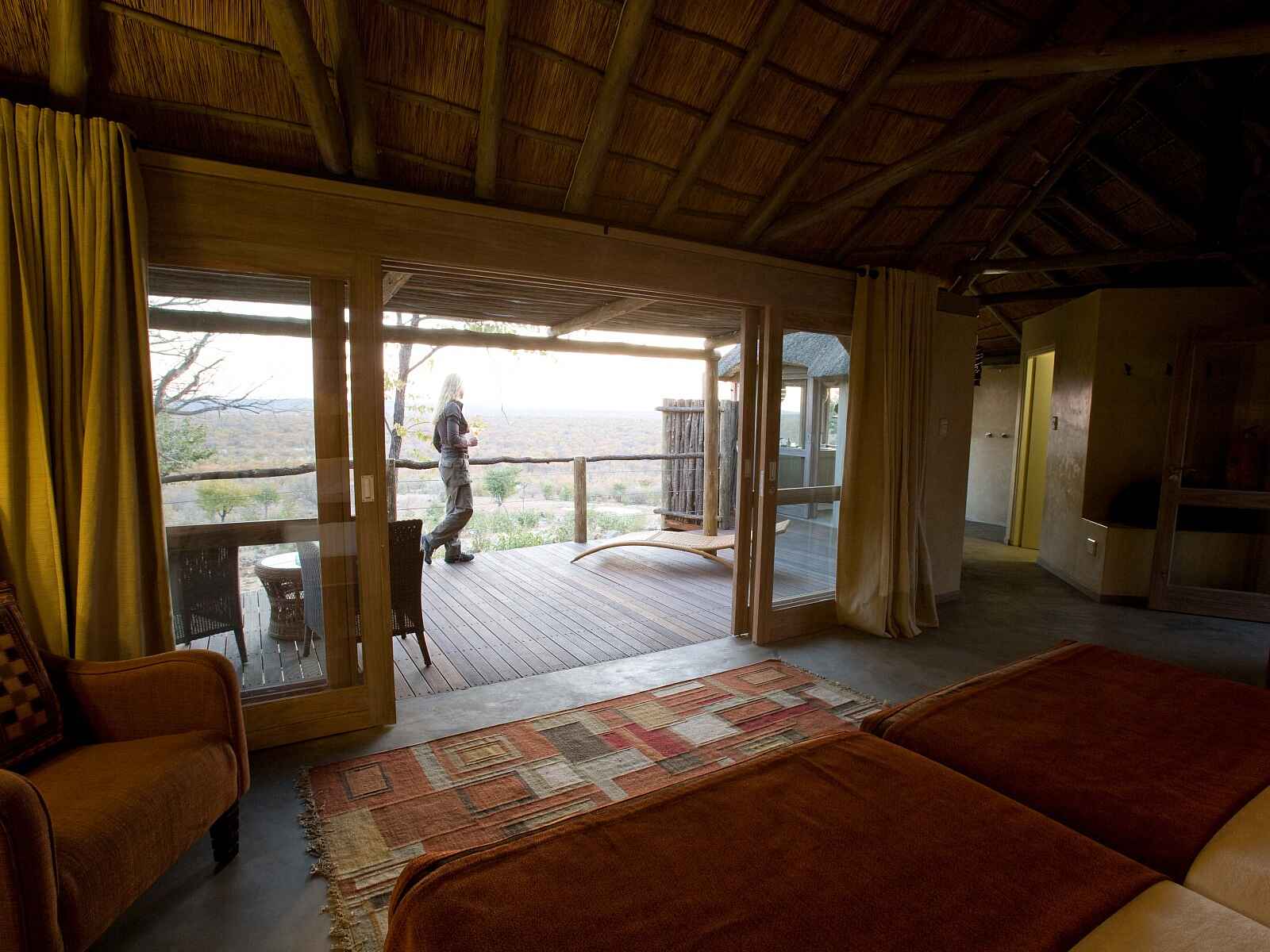 Ongava Lodge: Gästechaletinterieur Ongava Lodge: Gästechaletinterieur