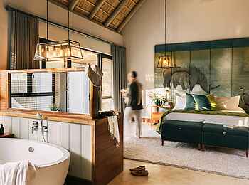 Simbavati Camp George: Eine Luxury Suite Simbavati Camp George: Eine Luxury Suite