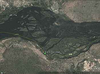 Zambezi Sands: Satellitenbild