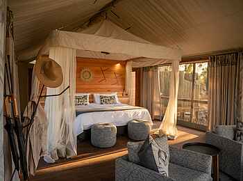 4 Rivers Camp: Ein Doppelbett 4 Rivers Camp: Ein Doppelbett