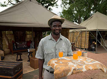 Hwange Bush Camp: Welcome Drink