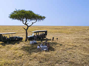 Mara Toto Tree Camp: Lunchpause in der Masai Mara