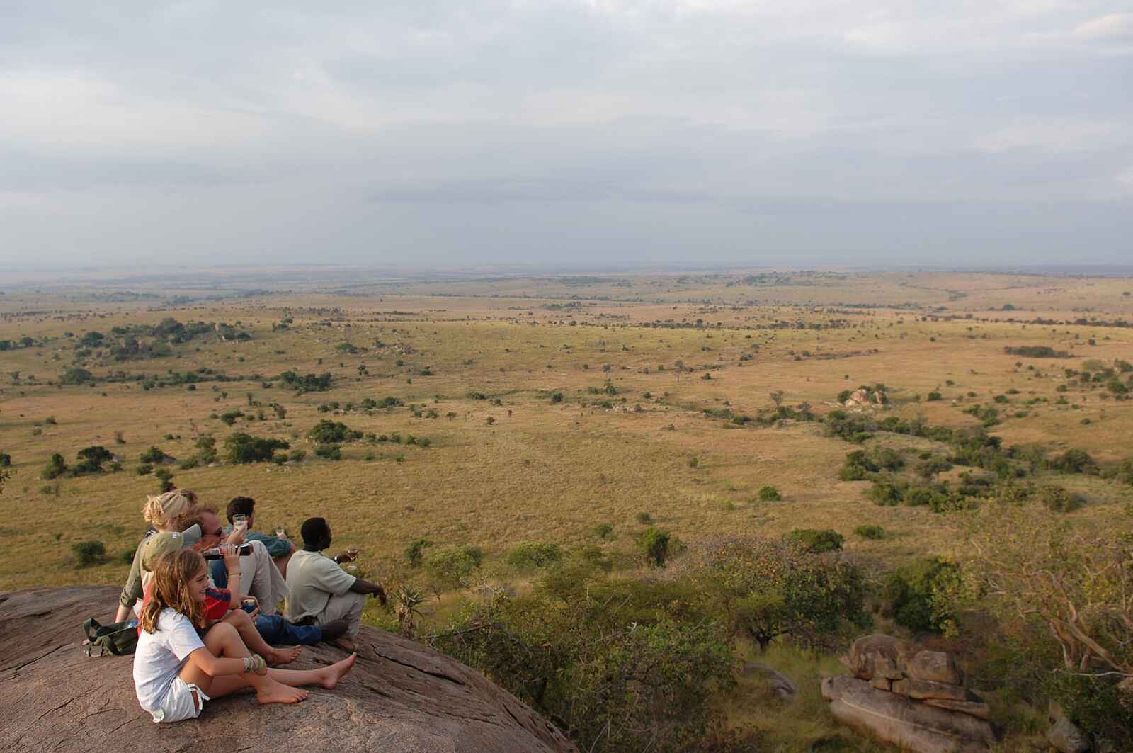Mkombes House Lamai: Aussicht vom Felsen Mkombes House Lamai: Aussicht vom Felsen