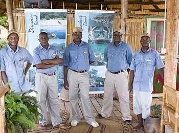 Mumbo Island Camp: Das Team von Kayak Africa