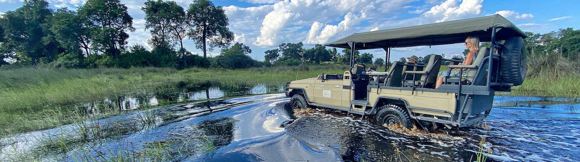 North Island Okavango Safari Camp: Pirschfahrt