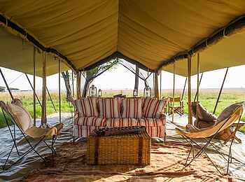 Serengeti Safari Camp: Offene Gestaltung