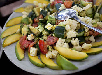 Serian Camp: Frischer Salat