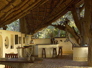 Tafika Camp: Hauptgebäude des Camps