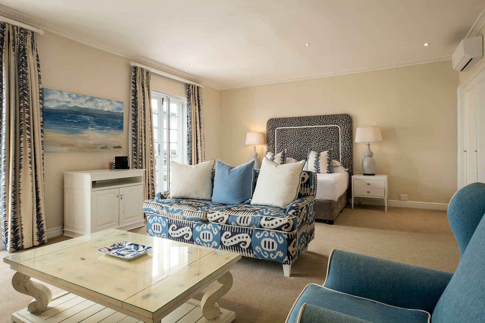 The Marine Hotel: Blick in ein Standard Zimmer The Marine Hotel: Blick in ein Standard Zimmer